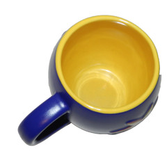 TOBIN-JAMES WINERY, PASO ROBLES, CALIFORNIA, BLUE COLOR CERAMIC COFFEE MUG / CUP
