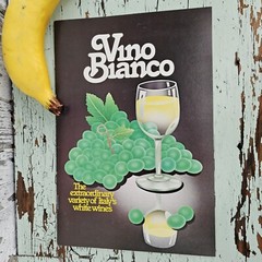 Vintage Vino Blanco Italian Wine Center 1982 Product Booklet