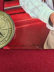 1980s BARTLES & JAYMES WINE COOLER Paper Advertising BAR SIGN Vintage Poster