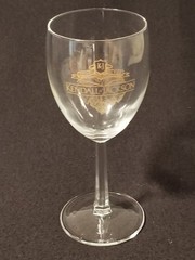 Kendall-Jackson – Santa Rosa, CA – Wine Glass – Gold Artwork – 6-3/4&Prime; Tall