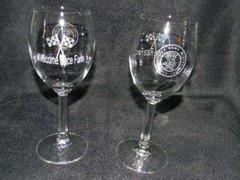 SUTTER HOME WINERY Since 1890 Goblet Wine Glass WELCOME RACE FANS
