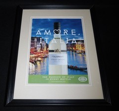 2015 Folonari Pinot Grigio 11×14 Framed ORIGINAL Advertisement