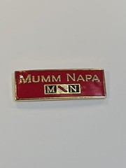 Mumm Napa Souvenir Lapel Pin Winery Rutherford California