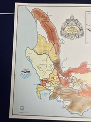1982 Wine Map Wine Of Origin Areas of South Africa 24&Prime; x 17”
