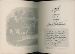 Vintage RECIPE BOOK Martha Washington George Frances Park Custis TAYLOR WINE