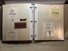 A LOT OF OVER 200 VINTAGE WINE AND LIQUOR BOTTLE LABELS