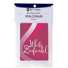 White Zinfandel Wine Labels