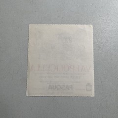Vintage Wine Bottle Label — Valpolicella Italian Light Dry Red Italy Pasqua