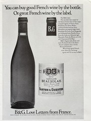 1974 B&G Barton & Guestier Finest Wines from All Major French Wineries PRINT AD