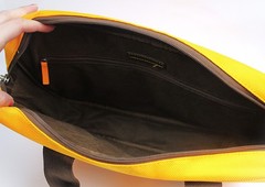 Veuve Clicquot Ponsardin Urban Bag Laptop Case Trendy Bag VCP Signature Yellow
