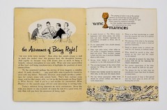 Wine Wonderland Brochure Widmer&rsquo;s Wine Cellars Naples NY Vintage 1950 s – 60 s