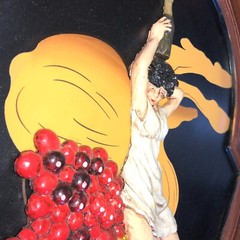 Asti Cinzano by Leonetto Cappiello 3D Resin Relief – Bar Wine Grape Sign