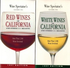 2 Books: Red and White Wines of California, American Vineyards Wine Guides
