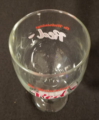 On Wednesdays We Drink Red – Fun Wine Glass – Red & Black Artwork – 7&Prime; Tall
