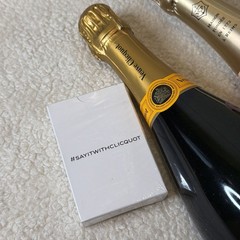 Veuve Clicquot Say It With Clicquot Luxury Playing Cards Rare NEW Sealed