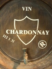 VTG WINE BARREL TOP SPIGOT METAL SIGN VIN CHARDONNAY BAR DECOR WALL HANGING 16 « 