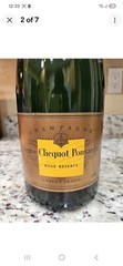 Vintage Veuve Clicquot Ponsardin Rosé Reserve Champagne EmptyBottle1.5L Display