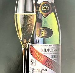 Mumm&rsquo;s Champagne Brut Wine 1979 Advertisement Winery Cordon Rouge DWKK3