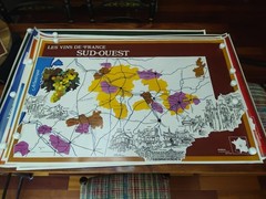 9 1980s Les Vins De France Posters 43×29 Estate Pierre Chambrin White House Chef