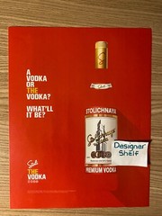 Stolichnaya Vodka 2 Page 2015 Print Advertisement