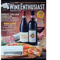 Wine Enthusiast Lot 2010–11 Top 100, Awards, Cult Wines – 6 Issues