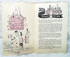 Vintage THE TAYLOR WINE COMPANY Dine With Wine Booklet 1967