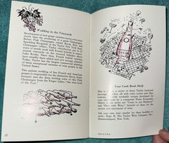 VTG Taylor Wines Sparkling Hospitality Libation Drinks Recipe Booklet 1960s