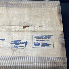 Antique c1920s Radovich Herrick-Park Ranches Delano California Wood Grape Crate