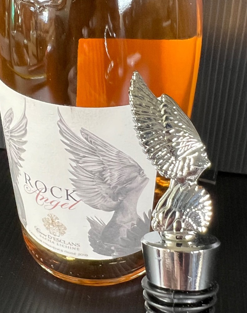 Chateau D’esclans Rock Angel Rose Angel’s Head Label Replica Wine Stopper – New