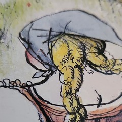 Clos Du Val Wine Co Poster « Switzerland Bottling Time » 1983 Ronald Searle Napa