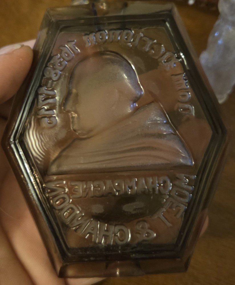 Vintage Dom Perignon Moet Chandon Champagne Advertising Ashtray