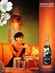 PERRIER-JOUET CHAMPAGNE AD #4 RARE 1997 OUT OF PRINT VINTAGE