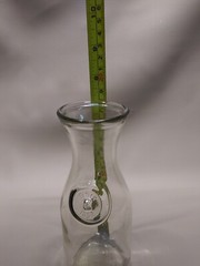 Vintage Paul Mason « Since 1852 » Glass Milk Bottle, Carafe, or Vase