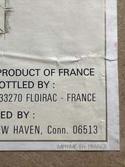 La Croix de Pietat 1979 RARE Vintage FRENCH WINE LABEL DULONG SLOCUM Bordeaux