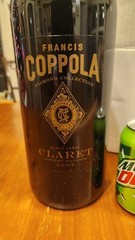 Lg 16.5 Display Bottle Francis Coppola Black Label Wine Bottle Empty Sealed