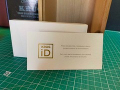 KRUG Clos D&rsquo;Ambonnay 2006 Empty Glass Bottle Champagne Box Booklet From Japan
