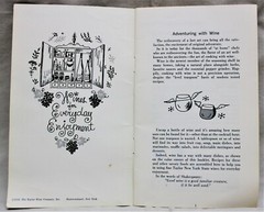 TAYLOR WINE COMPANY HAMMONDSPORT NY ADVERTISING SALES BROCHURE 1958 VINTAGE