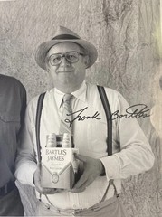 Bartles & Jaymes Ed & Frank Booster Club Photo Letter Pin Wine Coolers 1980’s Ad