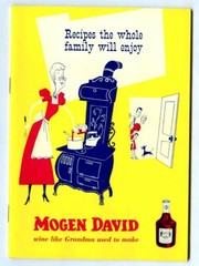 Vintage 1950s MOGEN DAVID WINE « Recipes the Whole Family Will Enjoy » Booklet!