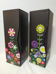 (empty) Dom Perignon 2015 Ryu Murakami Edition Limited Bottle Set of 2 With Box