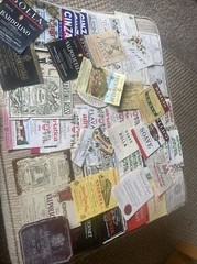 Vintage Paper Wine Labels,Italy/Japan/Australia/Hungary/Yugoslavia(69)