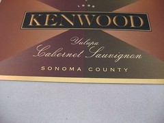 Vintage 1995 Kenwood Yulupa Cabernet Sauvignon Wine Label Sonoma County CA