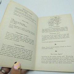 VTG Taylor Wines Sparkling Hospitality Libration Drinks Receipt Booklet 1960s