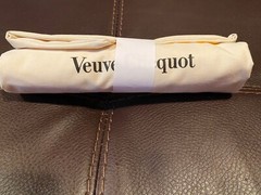 VEUVE CLICQUOT VCP Champagne Limited Edition Cotton Shopping Tote Bag SNOW NEW!