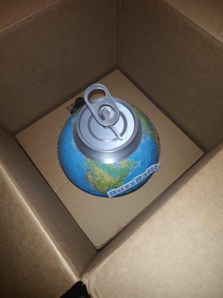 Buzz Ballz Globe Cart Limited Edition Sold Out 1/84 World Cup Soccer