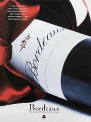 1991 BORDEAUX Wine The Choicest Wines in the World Vintage PRINT AD