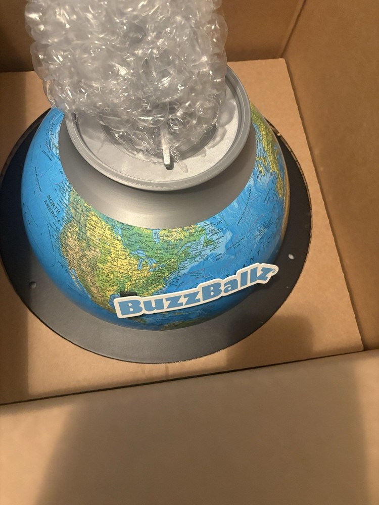 Buzz Ballz Globe Cart Limited Edition World Cup Soccer *IN HAND*