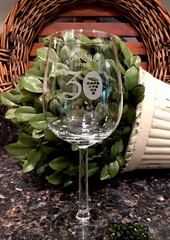 GRGICH HILLS Estate PARIS Tasting 30th Anniversary 1976-2006 Wine Glass PRISTINE
