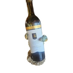 Sea Turtle Wine Bottle Holder Ceramic Heavy Unique
