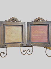 WINERY FREE STANDING SIGN ADVERTISING 8 X 8 “ lot of 2
